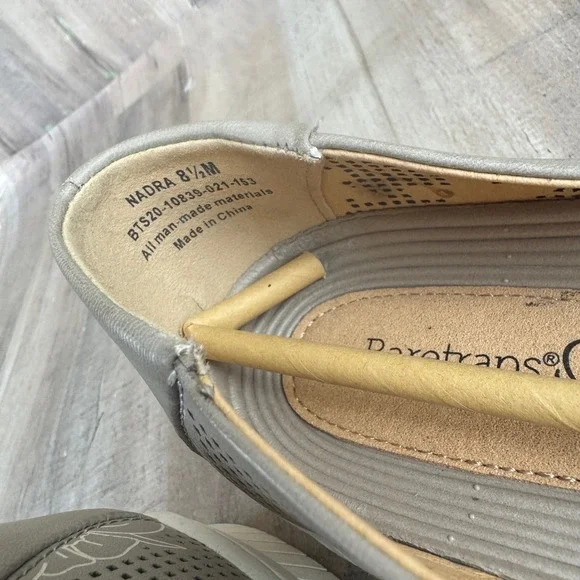 NEW Baretraps Women's 8.5 Floral Mesh Like Flats Rebound Technology - Picture 4 of 7